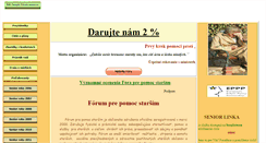 Desktop Screenshot of forumseniorov.sk