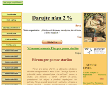 Tablet Screenshot of forumseniorov.sk